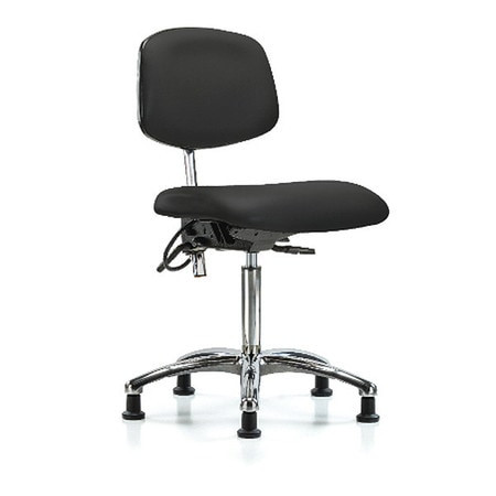 BLUE RIDGE ERGONOMICS BR-NECR-MBCH-CR-T1-A0-NF-EG-ESDBLK ERGONOMIC CHAIR UPHOLSTERED VINYL BLACK
