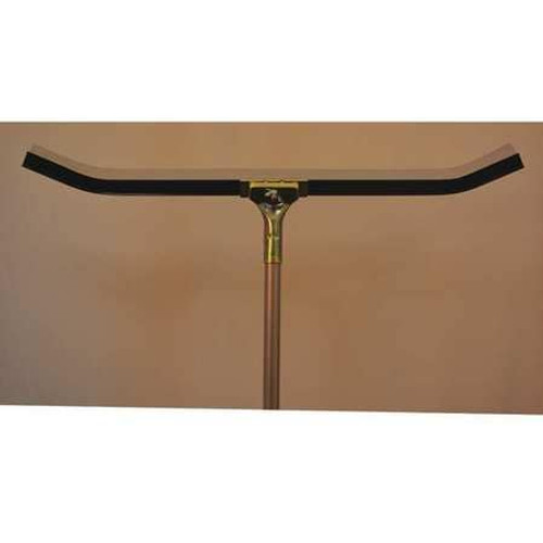 BRUSKE PRODUCTS 49630-C CURVED FLOOR SQUEEGEE STEEL BOLT-ON 30IN