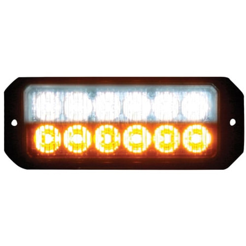 BUYERS PRODUCTS 8891702 STROBE LIGHT AMBER/CLEAR LED RECTANGULAR