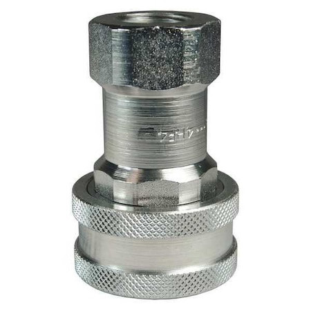 DIXON VALVE  COUPLING 1HF1 HSERIES POPPET FNPT,1/8",COUPLER 1/8",ST