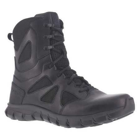 REEBOK RB8805-7.5W TACTICAL BOOTS 7'-1/2W BLACK LACE UP PR