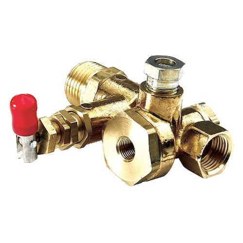 GRAINGER GLOBAL SOURCING 22-0470 PILOT VALVE, SINGLE STAGE GAS