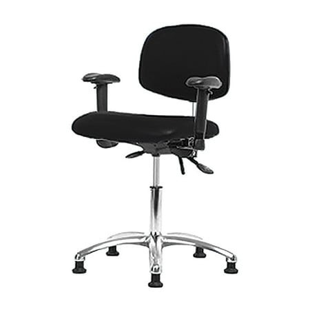 BLUE RIDGE ERGONOMICS BR-NECR-DHCH-CR-T0-A1-EG-ESDBLK ESD TASK CHAIR POLYURETHANE BLACK