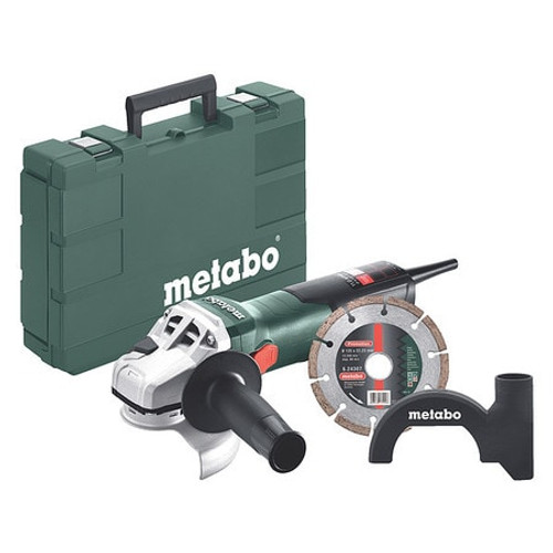 METABO W 11-125 Set ANGLE GRINDER SET 4-1/2 /5 11000 RPM