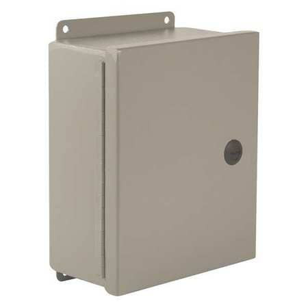 WIEGMANN BN4141208CHQT NEMA 4 STEEL STANDARD ENCLOSURE WITH CON