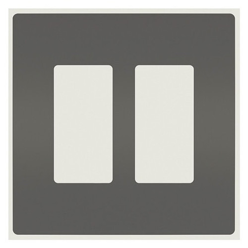 PASS SEYMOUR RWP262BK ROCKER WALL PLATE SMOOTH PLASTIC BLACK
