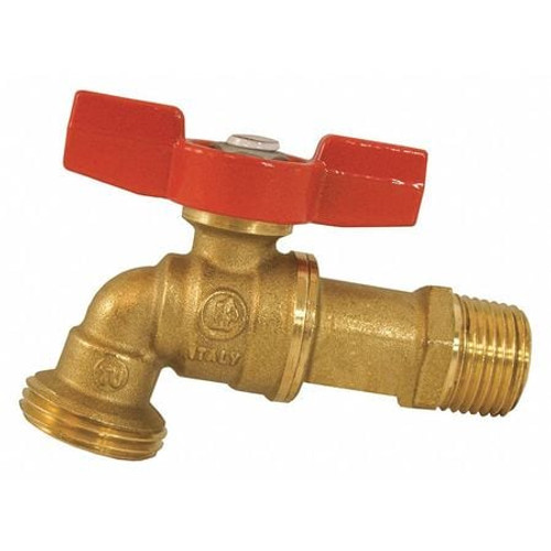 JONES STEPHENS B60950 FORGED BRASS HOSE BIBB 1/2  JONES STEPHENS B60950 FORGED BRASS HOSE BIBB 1/2