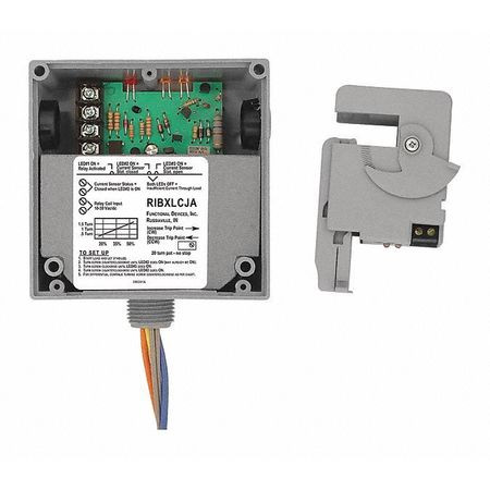 RIB RIBXLCJA ENCLOSED RELAY/REMTE SPLIT CORE ADJ. 10A