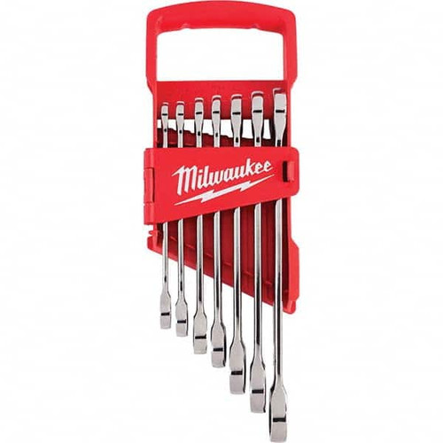 MILWAUKEE ELECTRIC TOOLS 48-22-9406 7PC RATCHETING COMBINATION WRENCH SET - 