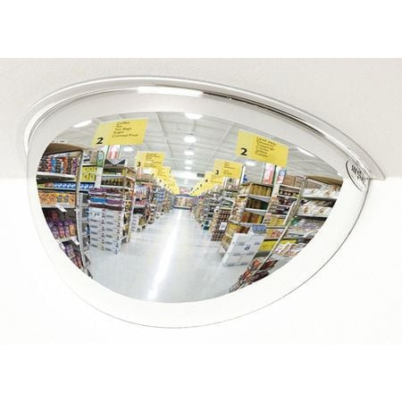 GRAINGER GLOBAL SOURCING ONV-SR-180-26-GB COATED HALF DOME 26IN. SCRATCH RES ACRYL