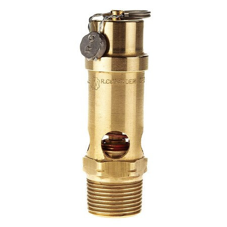 CONRADER SRV530-34-250 sst AIR SAFETY VALVE 3/4 (M) NPT INLET