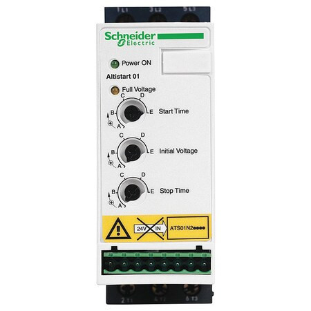 SCHNEIDER ELECTRIC ATS01N209QN SOFT STARTER FOR MOTOR 380-415VAC INPUT