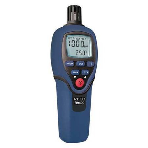 REED INSTRUMENTS R9400 NATURAL GAS, CARBON MONOXIDE & REFRIGERA