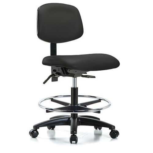 INSTOCK GRVMBCH-RG-CF-RC-8540 CLEANROOM TASK CHAIR 300 LB CAP. VINYL