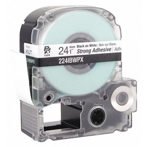 LABELWORKS PX 224IBWPX BLACK INK/WHITE TAPE STRNG ADHESIVE 1 W LABELWORKS PX 224IBWPX BLACK INK/WHITE TAPE STRNG ADHESIVE 1 W