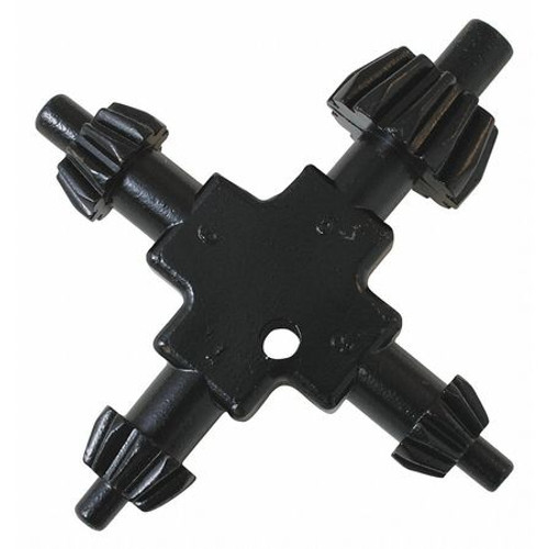 SUNEX TOOLS 8737 CHUCK KEY 4-WAY 3/8 DRIVE