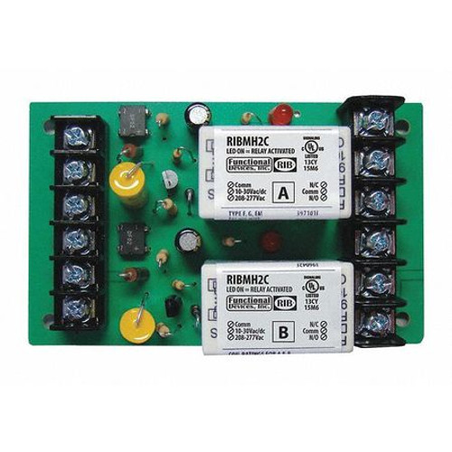 RIB RIBMH2C TRACK MOUNT RELAYS 15A 2 SPDT