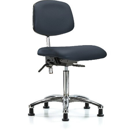 BLUE RIDGE ERGONOMICS BR-NCR-VMBCH-CR-T1-A0-NF-RG-8546 ERGONOMIC CHAIR UPHOLSTERED VINYL BLUE