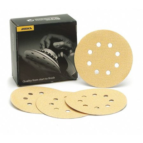 MIRKA 23-320-080 PSA VACUUM DISC 5 8H P80 PK100