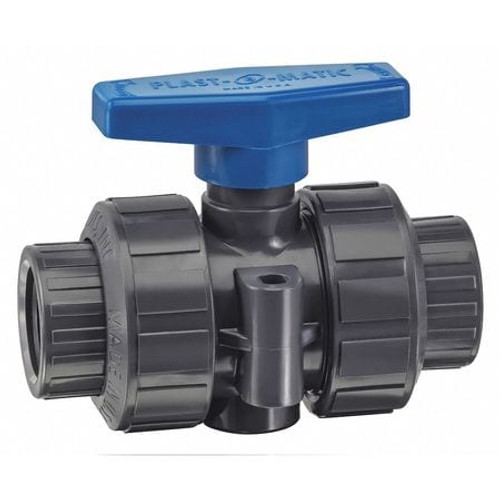 TRUE BLUE MBV050EPS-PV MANUAL BALL VALVE PVC 1/2 EPDM SOCKET