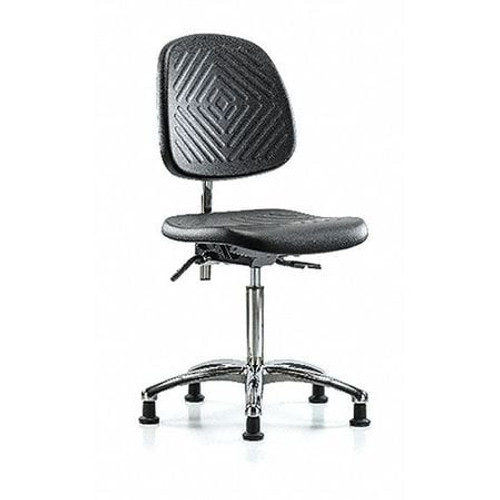 BLUE RIDGE ERGONOMICS BR-NCR-PMBCH-MB-CR-T0-A0-NF-RG-BLK ERGONOMIC CHAIR POLYURETHANE BLACK
