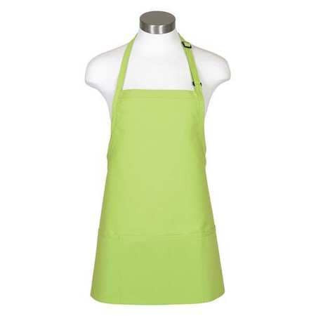 FAME FABRICS 82611 APRON,3-POCKET BIB,F10,LIME