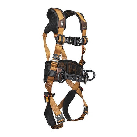 FALLTECH G7083BFDM FULL BODY HARNESS VEST STYLE WITH BELT