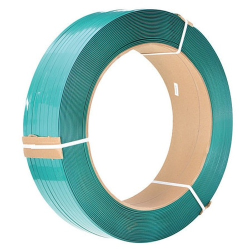 VESTIL PN-58-16X6-GN GREEN POLYESTER STRAPPING