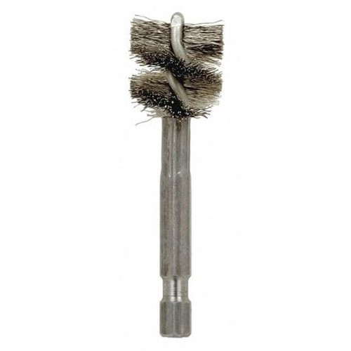 TANIS BRUSH 06773 POWER FITTING BURR BRUSH SS 3/4 DIA.