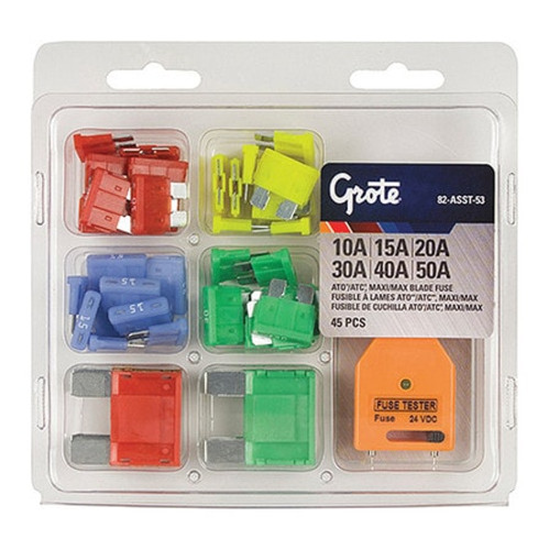 GROTE 82-ASST-53 ATO AND MAXI FUSE ASSORTMENT PK45
