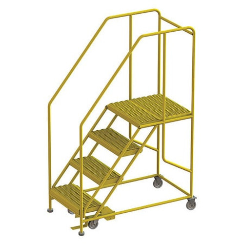 TRI-ARC WLWP142424SL-Y 76" HIGH 800 LB CAPACITY 4 STEP ROLLING  TRI-ARC WLWP142424SL-Y 76" HIGH 800 LB CAPACITY 4 STEP ROLLING