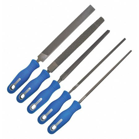 TOME FETEIRA EMSET5 FILE AND RASP,8",5PCS.