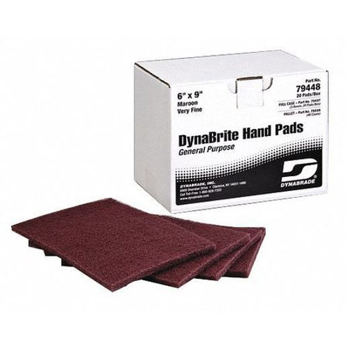 DYNABRADE 79448 HANDPAD 6 X9 GENPURPOSEMAROON