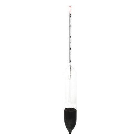 VEE GEE SCIENTIFIC INC. 6613-P HYDROMETER ALCOHOL PROOF SCALE GLASS