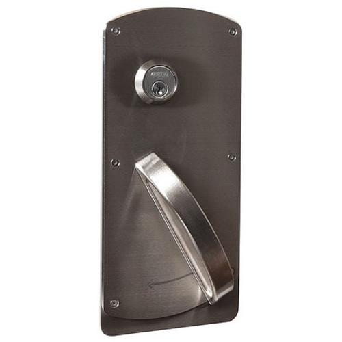 SCHLAGE L9050P HSLR 630 LH GRADE 1 ENTRANCE OFFICE MORTISE LOCK, CO