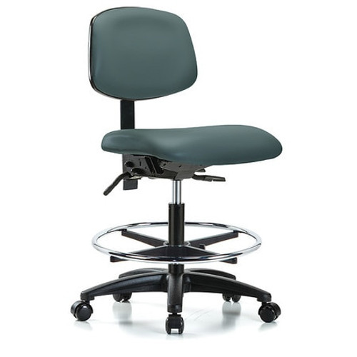 INSTOCK GRVMBCH-RG-CF-RC-8546 CLEANROOM TASK CHAIR 300 LB CAP. VINYL