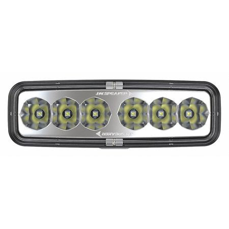 JW SPEAKER 1603511 LED DRIVING LAMP 12/24V CHROME RECTANGLR