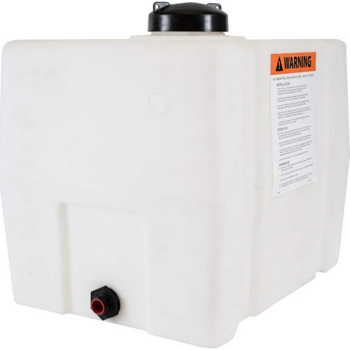BUYERS PRODUCTS 82123909 STORAGE TANK,SQUARE,30 GAL.