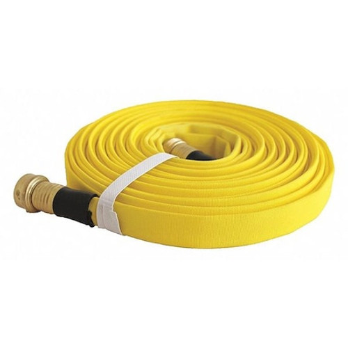 EAGLE 017-0103-0050 LAYFLAT GARDEN HOSE,3/4"X50 FT.,YELLOW