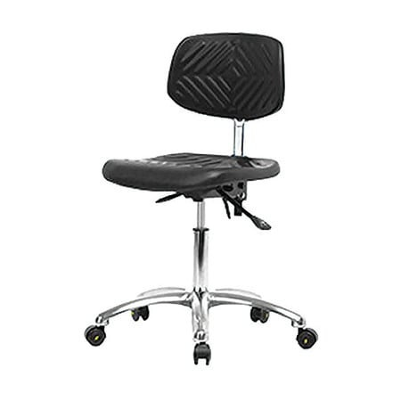 BLUE RIDGE ERGONOMICS BR-ESD-PDHCH-CR-T1-A0-EC ERGONOMIC CHAIR UPHOLSTERED VINYL BLACK