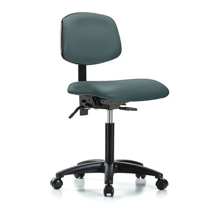 BLUE RIDGE ERGONOMICS BR-VMBCH-RG-T1-A0-NF-RC-8546 ERGONOMIC CHAIR,POLYURETHANE,BLACK