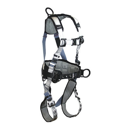FALLTECH G7088BFDXL FULL BODY HARNESS,VEST STYLE,WITH BELT