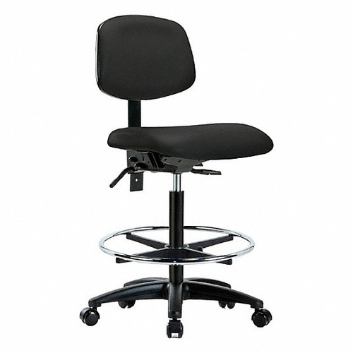BLUE RIDGE ERGONOMICS BR-VHBCH-RG-T1-A0-CF-RC-8540 ERGONOMIC CHAIR POLYURETHANE BLACK