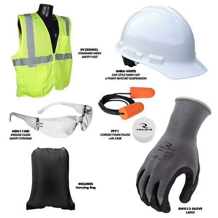 RADIANS RNHK6 DELUXE SAFETY STARTER KIT WITH BAG