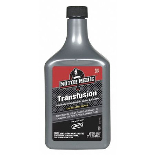 MOTOR MEDIC M1432 TRANSMISSION ADDITIVE 32 OZ SIZE AMBER