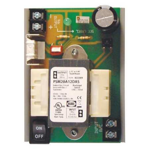 FUNCTIONAL DEVICES INC / RIB PSM20A12DAS LINEAR DC POWR SUPPLY 24VAC TO 1.5-12VDC