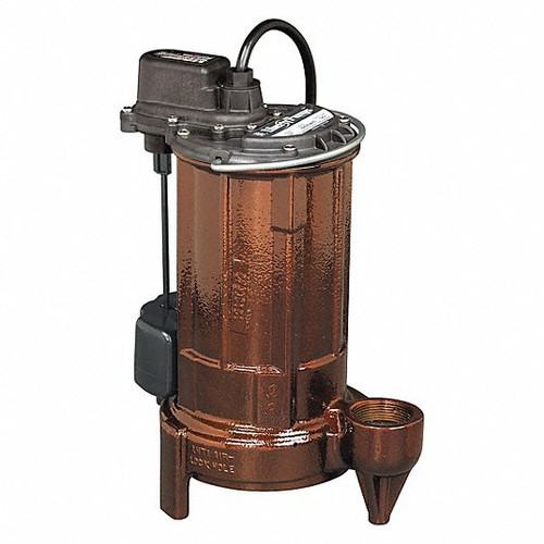 LIBERTY PUMPS 297-2 SUBMERSIBLE SUMP PUMP HP 3/4 115V 60 HZ