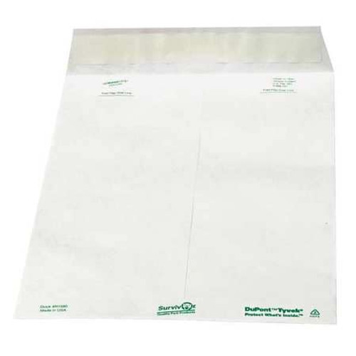 SURVIVOR R1580 TYVEK MAILER,SIDE SEAM,10X13,PK100