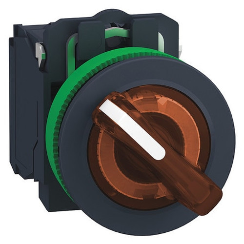 SCHNEIDER ELECTRIC XB5FK125B5 ILLUMINATED SELECTOR SWITCH 30MM SZ