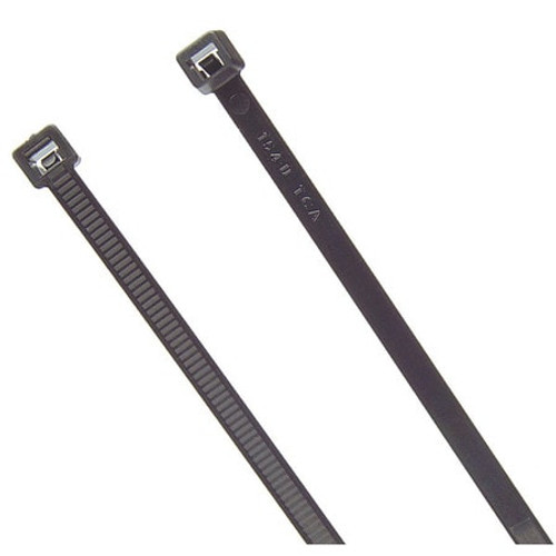 GROTE 85-6019 STANDARD TIE BLACK 7.6 50LB. PK25